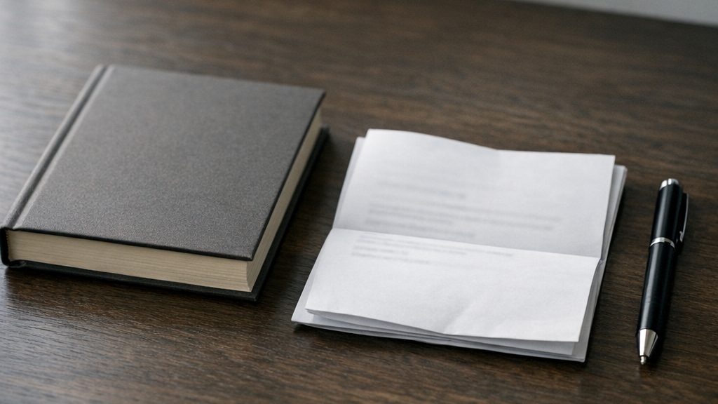A book and document on a desk, representing the Arsalan v Rixon High Court decision
