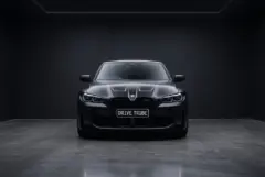 BMW M3 Competition Matte Black, studio, front