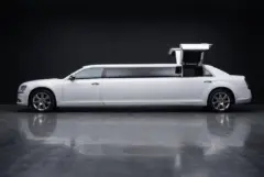 Chrysler 300 Stretch Limousine, studio, side profile