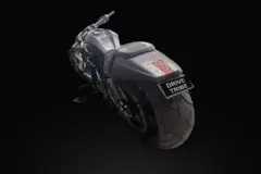 Dark grey custom Harley-Davidson V-Rod in Sydney